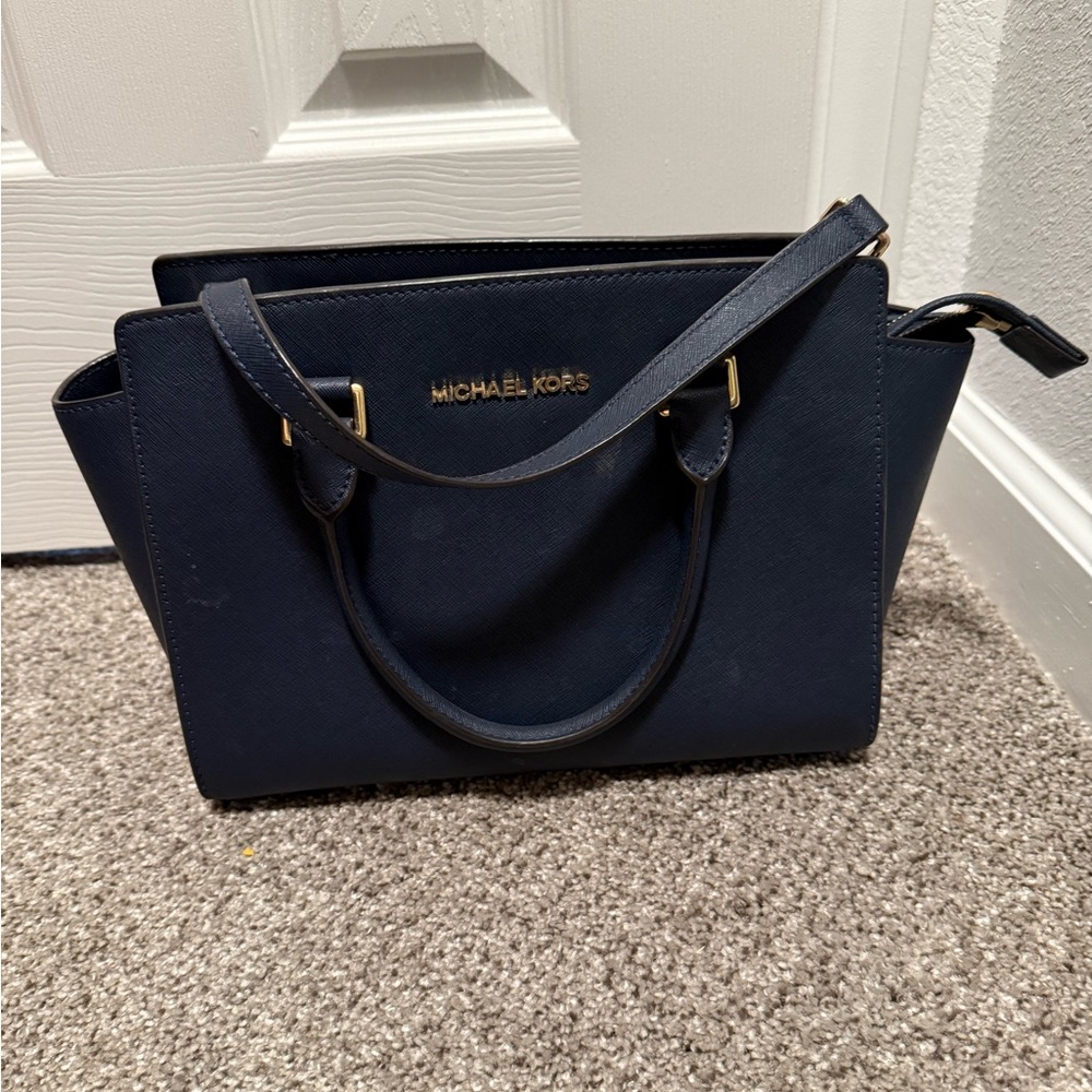Michael Kors Navy Blue Women's Bag